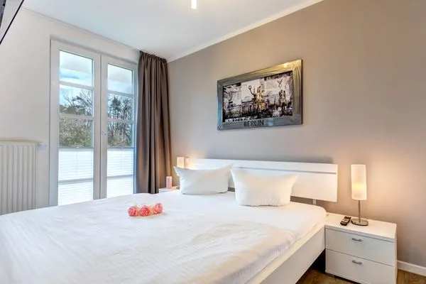 Schlafzimmer  Residenz am Balmer See, Whg. 43