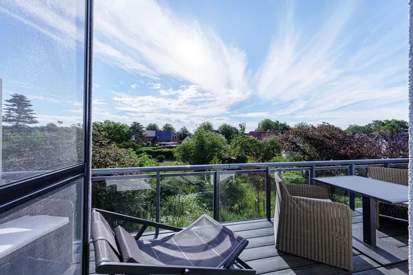 Ferienwohnung Vasco da Gama Suite Ostseebad Wustrow ZweiWasser Alte Seefahrtschule Balkon  Vasco da Gama Suite