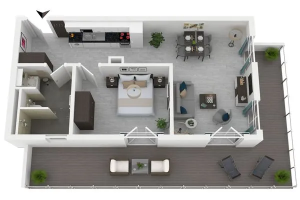Ferienwohnung Vitus Bering Suite Ostseebad Wustrow ZweiWasser Alte Seefahrtschule Grundriss  Vitus Bering Suite
