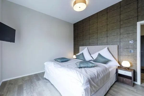 Ferienwohnung Störtebeker Suite Ostseebad Wustrow ZweiWasser Alte Seefahrtschule Schlafzimmer  Störtebeker Suite