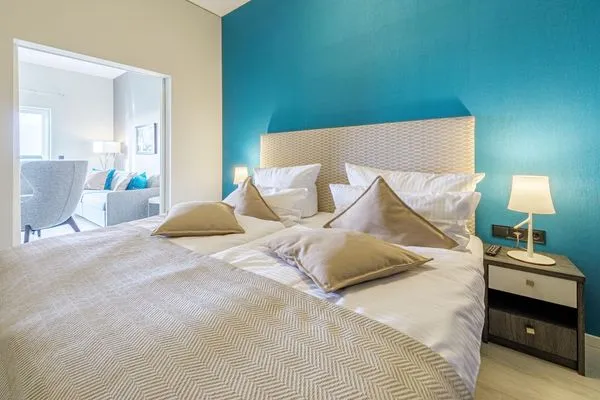 Ferienwohnung  Francis Drake Suite Ostseebad Wustrow ZweiWasser Alte Seefahrtschule Schlafzimmer  Francis Drake Suite