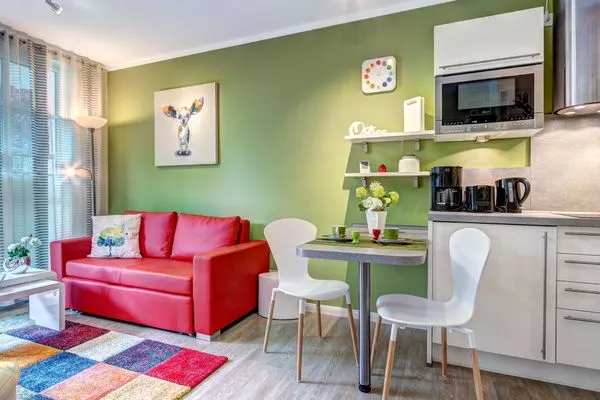 Wohnzimmer  Residenz am Balmer See, Whg. 46