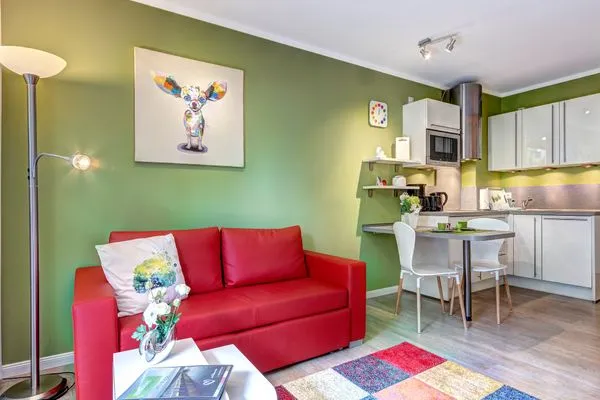 Wohnzimmer  Residenz am Balmer See, Whg. 46