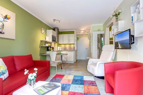 Wohnzimmer  Residenz am Balmer See, Whg. 46