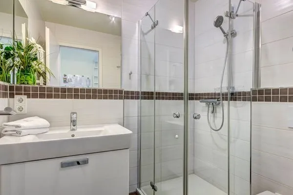 Badezimmer  Residenz am Balmer See, Whg. 46