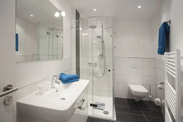 Badezimmer  Residenz am Balmer See, Whg. 50