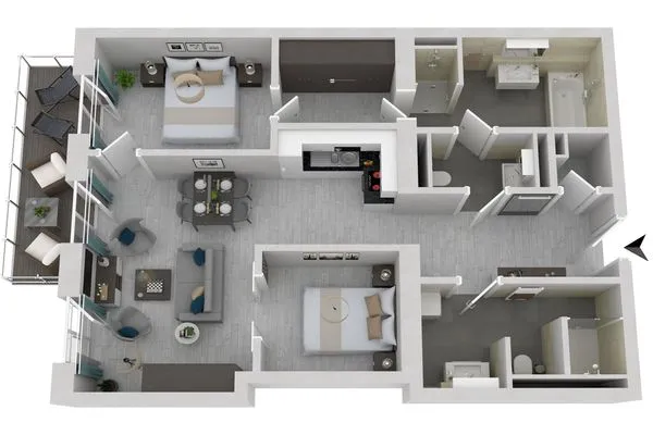 Ferienwohnung Ostseeperle Ostseebad Wustrow ZweiWasser Alte Seefahrtschule Grundriss  Ostseeperle