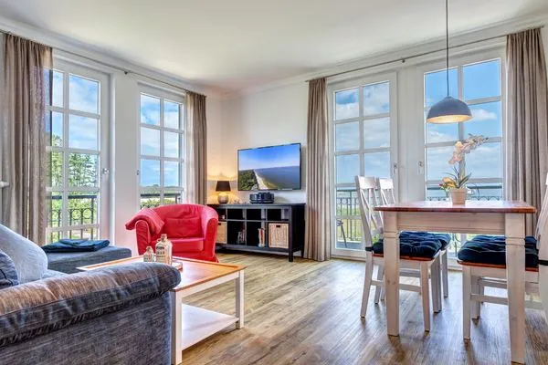 Wohnzimmer  Residenz am Balmer See, Whg. 52