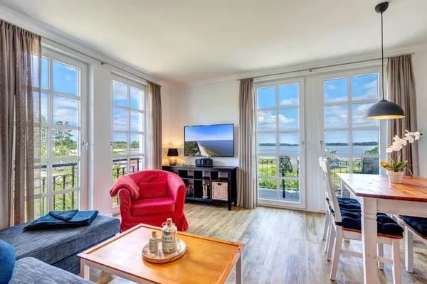 Wohnzimmer  Residenz am Balmer See, Whg. 52