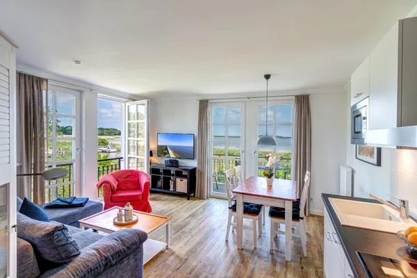 Wohnzimmer  Residenz am Balmer See, Whg. 52