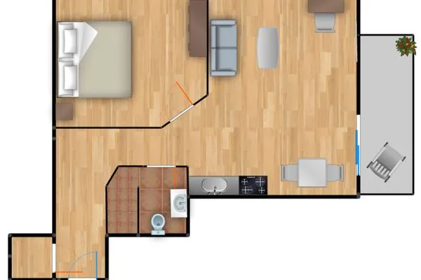 Grundriss  Residenz am Balmer See, Whg. 52