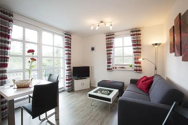 Wohnzimmer  Residenz am Balmer See, Whg. 57