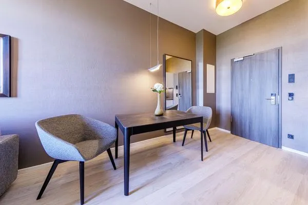 Ferienwohnung Ostseestern Ostseebad Wustrow ZweiWasser Alte Seefahrtschule Wohnzimmer  Ostseestern