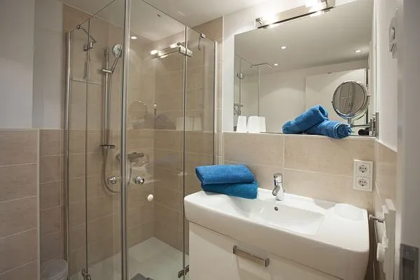 Badezimmer  Residenz am Balmer See, Whg. 62