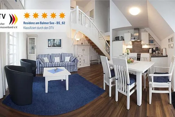 Wohnzimmer  Residenz am Balmer See, Whg. 62