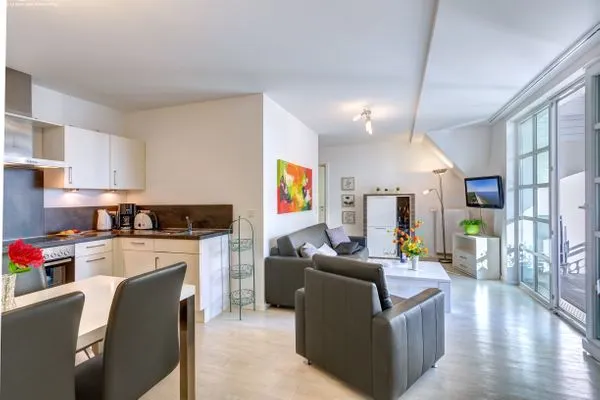 Wohnzimmer  Residenz am Balmer See, Whg. 63