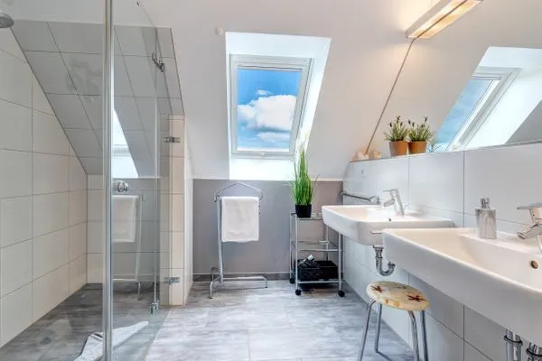 Badezimmer  Residenz am Balmer See, Whg. 65