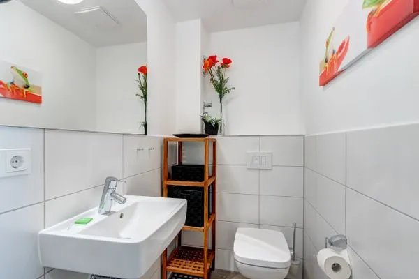 Badezimmer  Residenz am Balmer See, Whg. 65