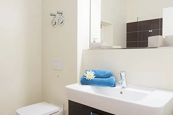 Badezimmer  Residenz am Balmer See, Whg. 66