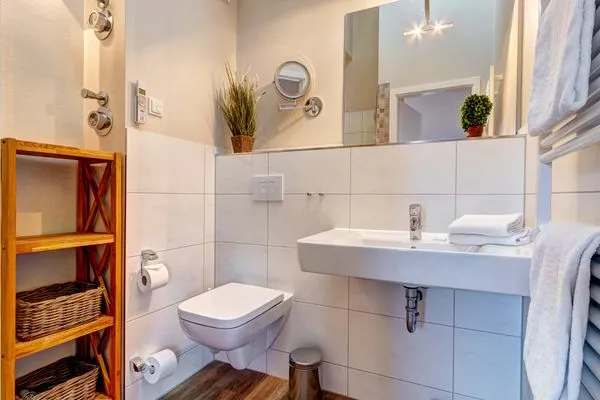 Badezimmer  Residenz am Balmer See, Whg. 67