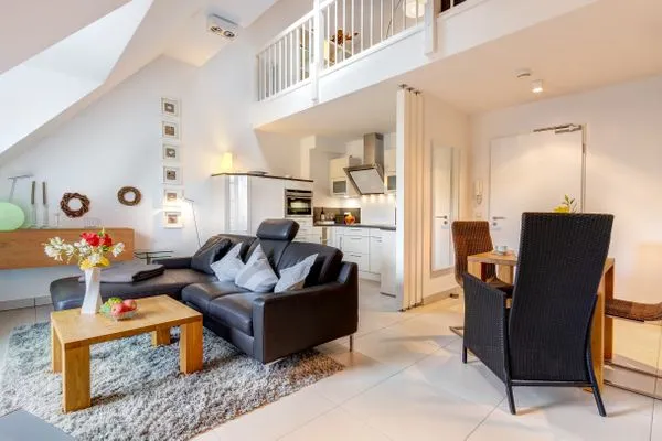 Wohnzimmer  Residenz am Balmer See, Whg. 68