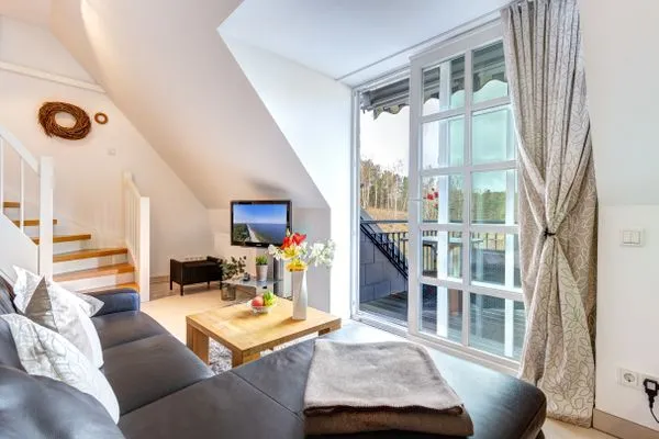 Wohnzimmer  Residenz am Balmer See, Whg. 68