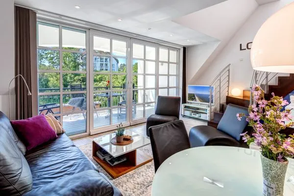 Wohnzimmer  Residenz am Balmer See, Whg. 70