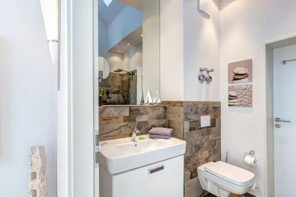 Badezimmer  Residenz am Balmer See, Whg. 70