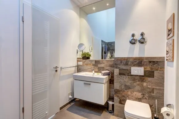 Badezimmer  Residenz am Balmer See, Whg. 70