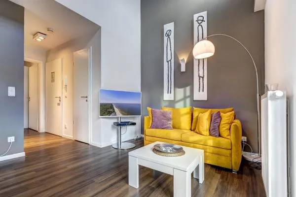 Wohnzimmer  Residenz am Balmer See, Whg. 71