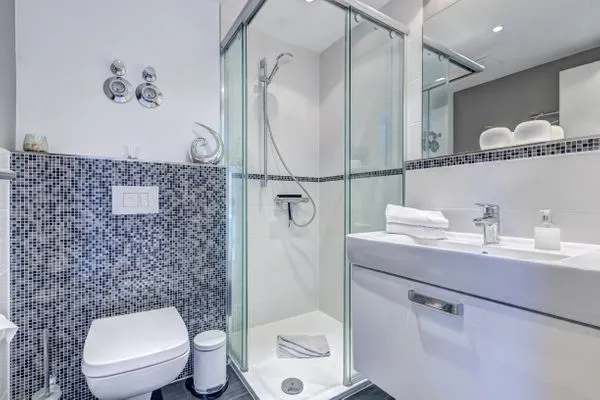 Badezimmer  Residenz am Balmer See, Whg. 71