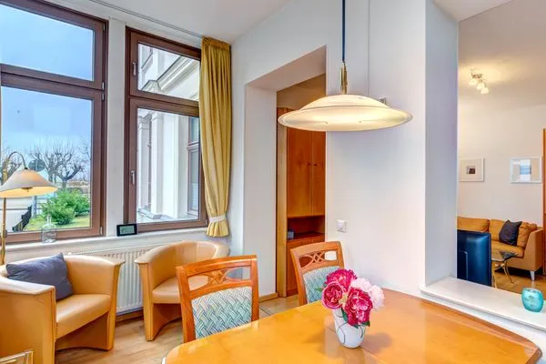 Wohnzimmer  Haus Meerblick, Whg. 04