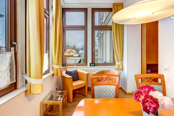 Wohnzimmer  Haus Meerblick, Whg. 04