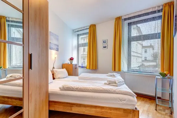 Schlafzimmer  Haus Meerblick, Whg. 04