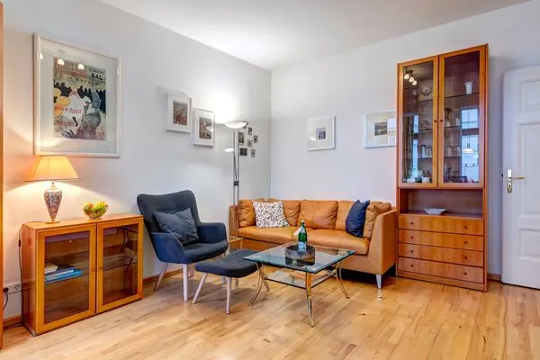 Wohnzimmer  Haus Meerblick, Whg. 04