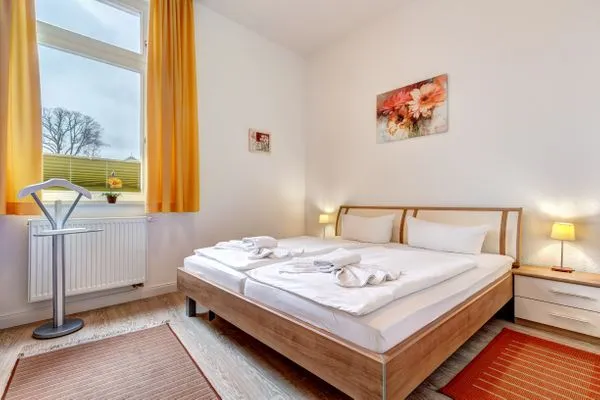Schlafzimmer  Haus Meerblick, Whg. 10