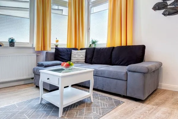 Wohnzimmer  Haus Meerblick, Whg. 10