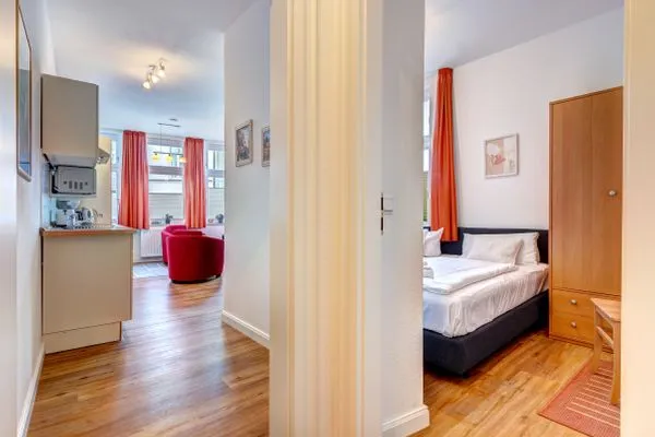 Schlafzimmer  Haus Meerblick, Whg. 12