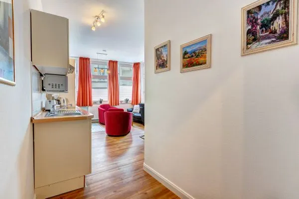 Wohnzimmer  Haus Meerblick, Whg. 12