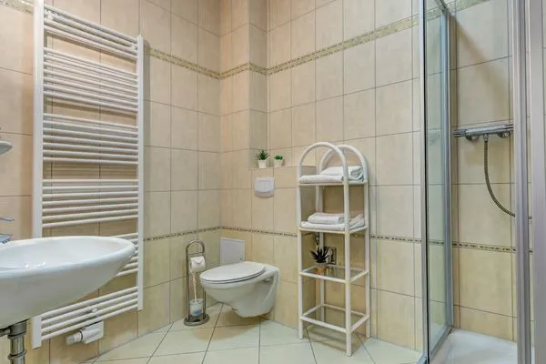 Badezimmer  Haus Meerblick, Whg. 12