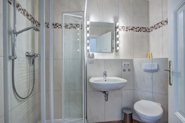 Badezimmer  Haus Meerblick, Whg. 14