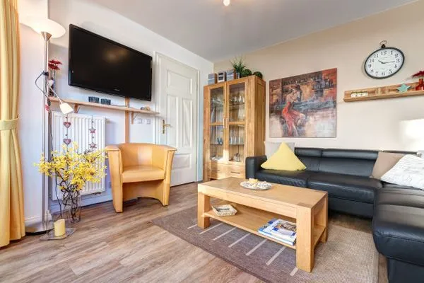 Wohnzimmer  Haus Meerblick, Whg. 15