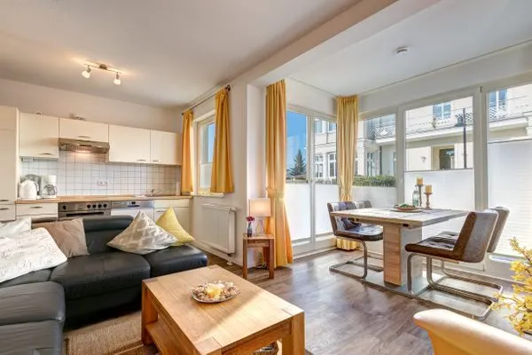 Wohnzimmer  Haus Meerblick, Whg. 15