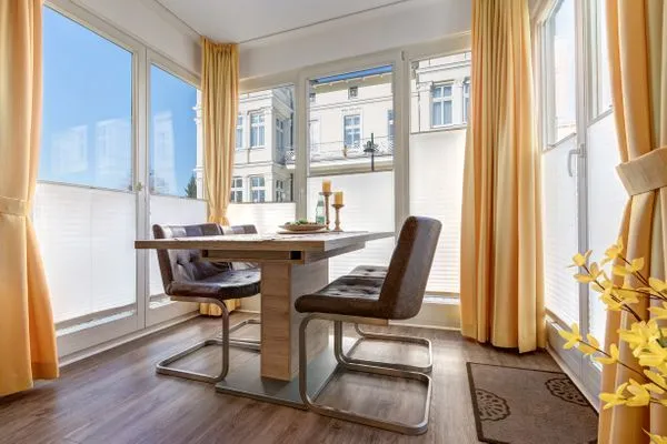 Wohnzimmer  Haus Meerblick, Whg. 15