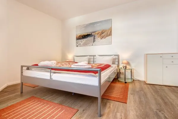 Schlafzimmer  Haus Meerblick, Whg. 15