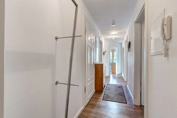 Fassade / Eingang  Haus Meerblick, Whg. 15