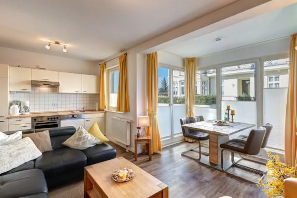 Wohnzimmer  Haus Meerblick, Whg. 15