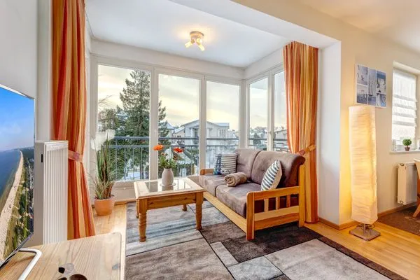 Wohnzimmer  Haus Meerblick, Whg. 17