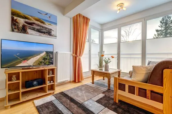 Wohnzimmer  Haus Meerblick, Whg. 17