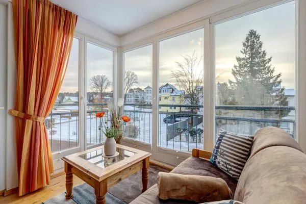 Wohnzimmer  Haus Meerblick, Whg. 17